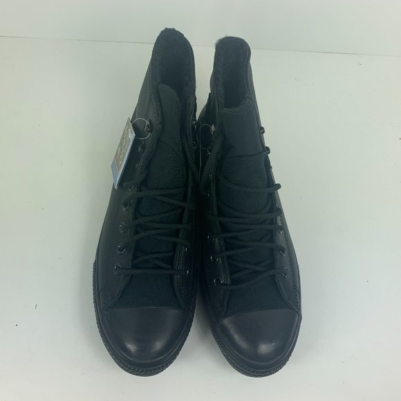 Converse Chuck Taylor All Star Winter Gore-Tex 165935C GTX Triple Blackout Boots - Picture 9 of 11